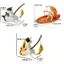 FUHUIOT 2 Đồ trang trí bể cá, Trang trí cảnh quan vi mô dễ thương thực tế, Nhựa thu nhỏ Sáng tạo nổi Nhìn trang trí bể cá Văn phòng