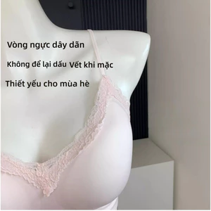 Áo ngực liền mạch dành cho nữ, thiết kế khóa lưng, phong cách gợi cảm, che nách, cải thiện ngực, không viền lộ, khả năng thở tốt.