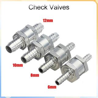 (COD) Van Che Một Chiều 6 / 8 / 10 / 12 / Mm Van Hợp Kim Nhôm Ô Tô Nhiên Liệu Một Chiều Van Che Một Chiều Phù Hợp Với Bộ Chế Hòa Khí