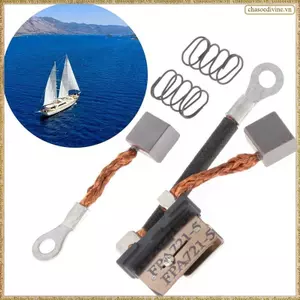 Bộ bàn chải Carbon 63P-82181 cho động cơ phía ngoài 2T & 4T 115HP 150HP Động cơ nghiêng viền 62X-4386K 63P-43892-10