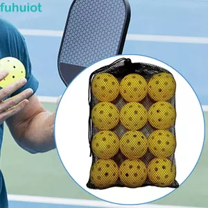 FUHUIOT 74MM Pickleball, Màu sắc tươi sáng Hiệu suất tốt 40 lỗ Pickleball, Tiêu chuẩn thi đấu Tầm nhìn cao 26g mỗi quả bóng Pickleball Huấn luyện Bóng vợt Thể thao