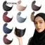 Băng đô CATIYAHA để cố định khăn trùm đầu, Giá đỡ khăn trùm đầu bằng Nylon đa chức năng mở rộng, Thiết kế chống gió di động Phụ kiện tóc chống trượt có răng