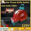 THÊM 2 Cực Đôi Ném Ngắt Kết Nối Công Tắc 32A 63A 100A DPDT Cắt An Toàn Ngắt Kết Nối Công Tắc Nguồn Ngắt Kết Nối BSS