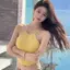 ECK Mùa Hè Nữ Ngọt Ngào Gợi Cảm Halterne Rỗng Baless Không Tay Ôm Áo NÓNG
