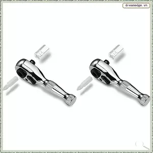 Cờ lê Cờ lê Ratchet hai đầu Ổ cắm cờ lê Ratchet Mini Ratchet