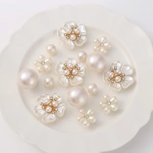 Set Charm Hoa Đính Đá Ngọc Trai Cao Cấp 15 Chi Tiết – Phong Cách Hoàng Gia Thanh Lịch