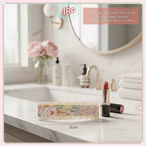 JRP Tóc Viền Stier 5 Bộ Họa Tiết Hoa Dễ Thương Giữ Mạnh Mẽ Đầu Trước Miếng Dán Tóc Để Làm Sạch Mặt JRP