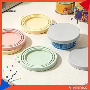 Nắp thức ăn cho thú cưng bằng silicon cho chó mèo - 3 kích cỡ Chống bụi Chống ẩm Không mùi Có thể tái sử dụng để bảo quản an toàn và tươi mát