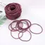 ZK 100 Chiếc Đàn Hồi Tóc Cao Su Dây Buộc Tóc Dây Đuôi Ngựa Giữ Scrunchies. VN