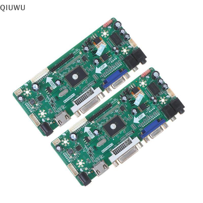 Bo mạch chủ máy quảng cáo QIUWU M.NT68676.2A Bảng điều khiển màn hình hỗ trợ âm thanh tản nhiệt tuyệt vời.