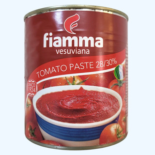 CÀ CHUA XAY NHUYỄN  Ý VESUVIANA Tomato Paste -FIAMMA - lon lớn 400g