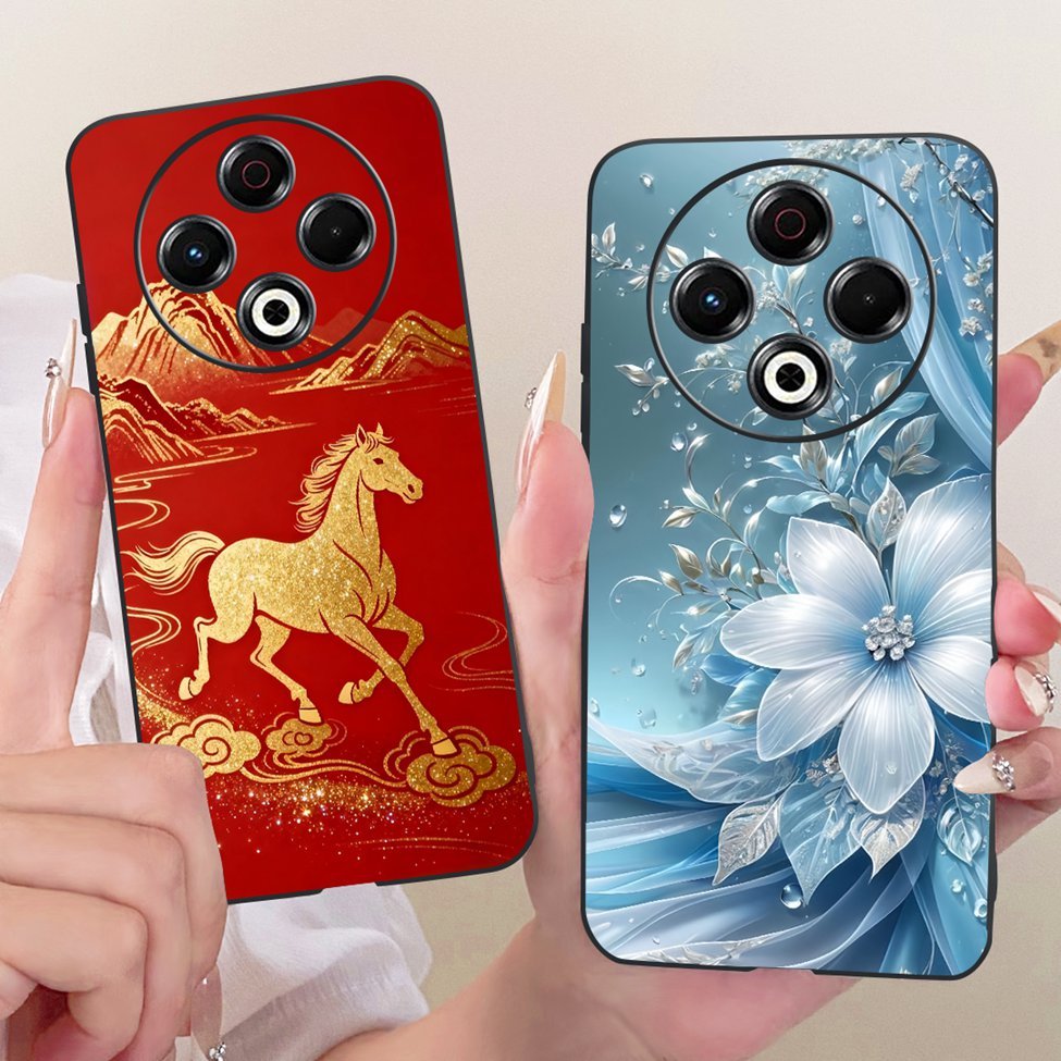 Vỏ Cho Tecno Spark 30 Vỏ KL6 Thẩm Mỹ Hoạt Hình Dễ Thương Thời Trang Bướm Ngộ nghĩnh Sơn Mặt Sau Cho Techno Spark 30