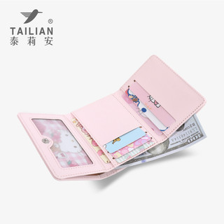 Hoạt Hình In Hình Động Vật Có Thể Gập Lại Ví Nữ Nhiều Khe Cắm Thẻ Tín Dụng Đa Năng Dung Tích Lớn Ví Đựng Tiền Mặt
