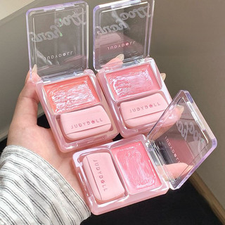Judydoll Light Sense Powder má hồng kem với bột phồng nước thông minh cảm giác rõ ràng phục hồi và dưỡng ẩm da tự nhiên