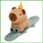 Thú Nhồi Bông Slap Vòng Tay Động Vật Dễ Thương Capybara Sang Trọng Nhồi Bông Capybara Động Vật Tát Vòng Tay Cho saixit2vn