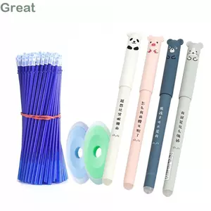 GREA Xóa Được Bút Gel Dụng Cụ Viết Văn Phòng Phẩm Sáng Tạo Sinh Viên Bút Trung Tính Động Vật Dễ Thương