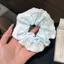 Dễ Thương Tươi Nơ Scrunchy Ren Đuôi Ngựa Tóc Dây Tóc Đầu Dây Cô Gái Ngọt Ngào Phụ Kiện Tóc