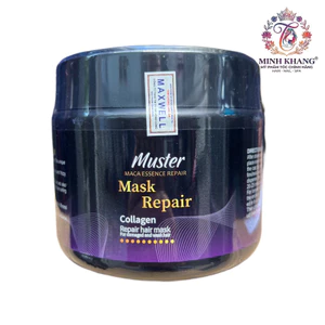 Hấp dầu phục hồi tóc hư tổn Muster Collagen Repair Hair Mask 600ml ( dạng hũ ) [ MK ]