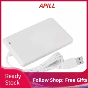 apill Đầu đọc thẻ RFID IC/ID Không phải ổ USB-Truy cập cửa NFC có thể kết nối máy tính và điện thoại di động (Thẻ ID 125Khz)