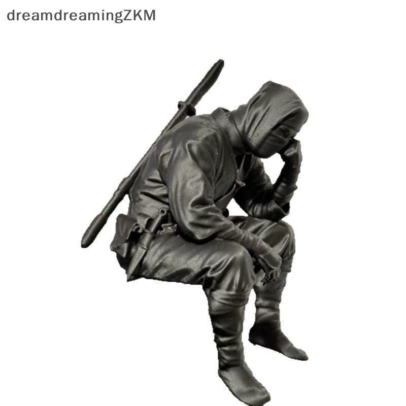 [dreamdreaming] 1 Tượng Ngồi Nhật Bản 3D In Hình Buồn Chữa Bệnh Người Bảo Vệ Tượng Treo Tường Trang Trí Máy Tính Để Bàn Sáng Tạo Trang Trí Văn Phòng Tại Nhà [zkm]