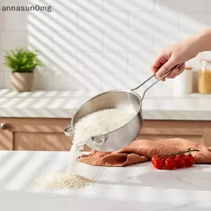Dụng cụ lọc dầu bằng thép không gỉ AA Dụng cụ lọc cầm tay dễ dàng cho rau củ mì ống Dụng cụ đa năng cho nhà bếp gia đình và nhà hàng VN