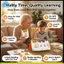 Bảng chữ cái Phonics Trò chơi học tập cho trẻ mới biết đi 2-8, Thẻ Flash nói chuyện cho bệnh tự kỷ, Đồ chơi Montessori với 110 từ nhìn thấy