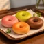 QEARY Squishy Đồ chơi căng thẳng Bagel giả, Bánh mì Bagel sáng tạo siêu mềm Đồ chơi Squishy, Tay thủ công mới lạ Thư giãn vui nhộn Đồ chơi bóp phục hồi chậm Trang trí nhà cửa