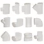 Pvc pvc110 Ống phẳng Phụ kiện Nhà vệ sinh Sang số Ống thoát nước Ống thoát nước Flat Turn Round Tee Kính thiên văn Ống phẳng Phụ kiện ống FHF3