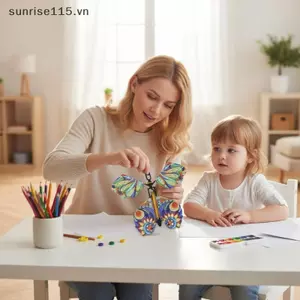 Đồ chơi bướm bay ma thuật SSVN Các loại thiết kế màu sắc tươi sáng Đạo cụ bất ngờ lãng mạn cho các sự kiện cầu hôn trong đám cưới.