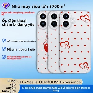ốp lưng Ốp Điện Thoại Tình Yêu Thích Hợp Cho iphone17 Apple 16promax Ốp Điện Thoại Chấm Bi Chống Sốc 15 Ốp Lưng Điện Thoại Tùy Chỉnh