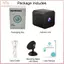 THÊM Camera an ninh WiFi F1 HD - Tầm nhìn ban đêm ngoài trời, Thiết kế khối Mini, Xem từ xa BSS