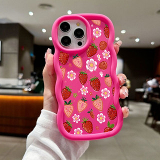 Ốp Điện Thoại Di Động Cho Motorola Moto Edge 50 60 Fusion Pro 40 Neo G84 G56 G86 G75 G05 G22 G35 G32 Bao Hoa Dâu Silicone Mềm Kẹo Màu Chống Sốc Sóng TPU Bên