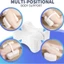 Gối đầu gối CATMALLER88, Gối chân Cotton có thể giặt được, Gối xốp hỗ trợ chân mềm cho người ngủ bên