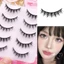 5 Đôi Tự Nhiên Nhìn Toàn Dải Mi Siêu Nhẹ DIY Anime Full Dải Mi Cho Tiệc Cưới Hoặc Ngày