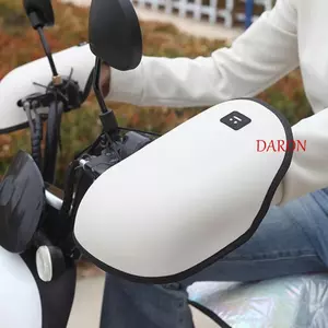 Găng Tay Chống Nắng Xe Máy DARON, Miếng Dán 3D Găng Tay Chống Nắng Xe Máy Chống Tia UV, Dễ Dàng Lắp Đặt Vỏ Cứng Bền Tay Lái Xe Máy Chống Gió Muffs Sử Dụng Mùa Hè