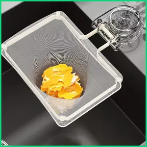 Bồn Rửa Thực Phẩm Lọc Hút Giá Thoát Nước Với 50 Túi Lưới Giỏ Lọc Chất Thải Thực Phẩm Để Mặt Bàn Rửa Nhà Bếp jiwvn