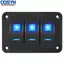 <cosyh>3 Gang Rocker Switch High-quality Toggle Switches Pre-wired Control Fans