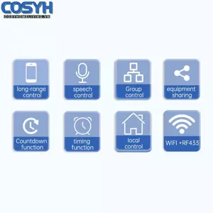 <cosyh>Smart WiFi Switch Long-range Wireless Control Advanced WiFi Technology