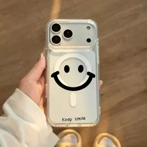 Ốp lưng iPhone 16/15/14/13 Mặt Cười Tươi Vui Năng Động Chống Sốc Bền Bỉ