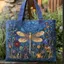Túi Tote In Hình Nữ PYCOU, Túi Xách Du Lịch Vải Vintage, Thời Trang Hợp Thời Trang 2D In Hoa Văn Dung Tích Lớn Nhẹ Sang Trọng Túi Đeo Vai Nữ Cô Gái