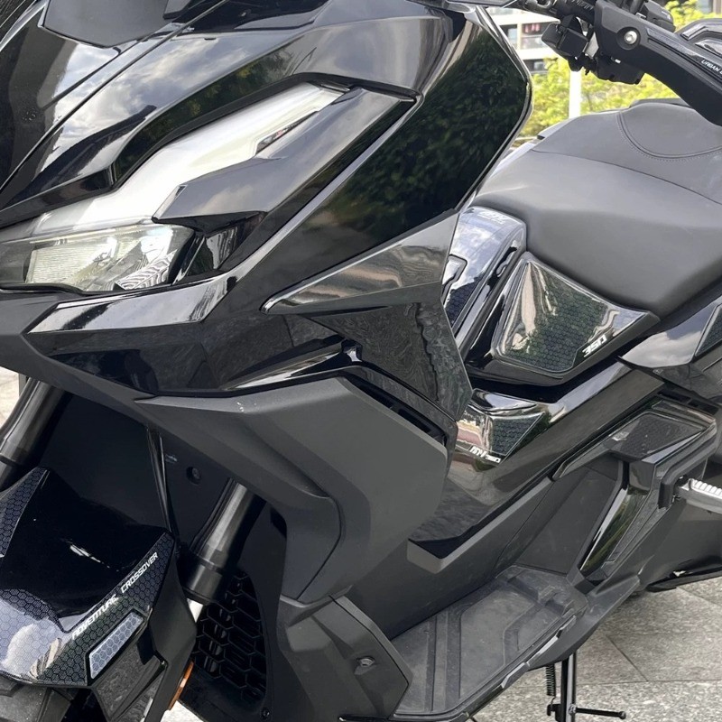 DÀNH CHO XE HONDA ADV350 2022-2025 Xe Máy Bên Gió Chắn Chân Lá Chắn Khí Động Học Cánh Bên Fairing Phụ Kiện