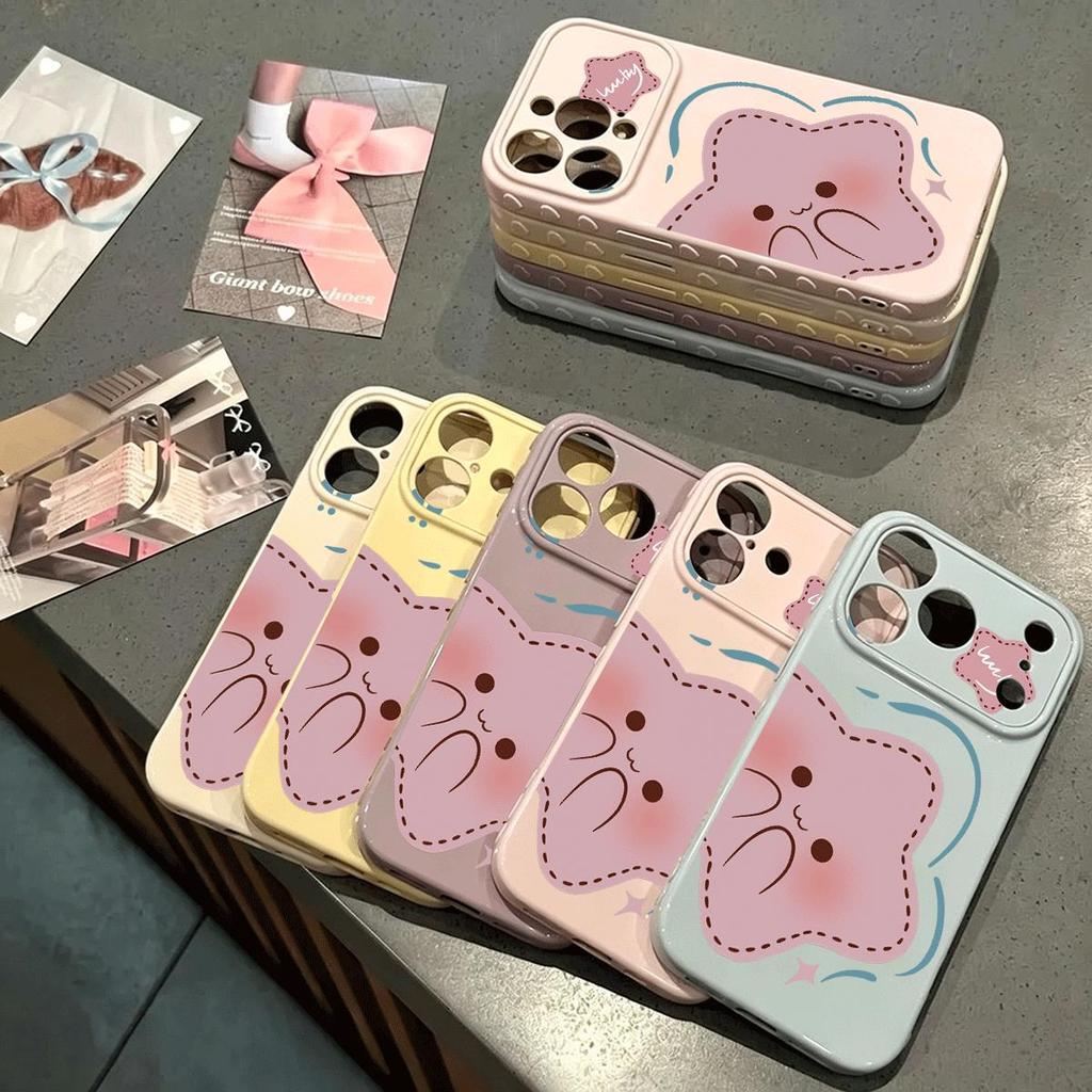 Blush Star cho trường hợp iPhone 17promax 161514plus Jelly Case 1311211