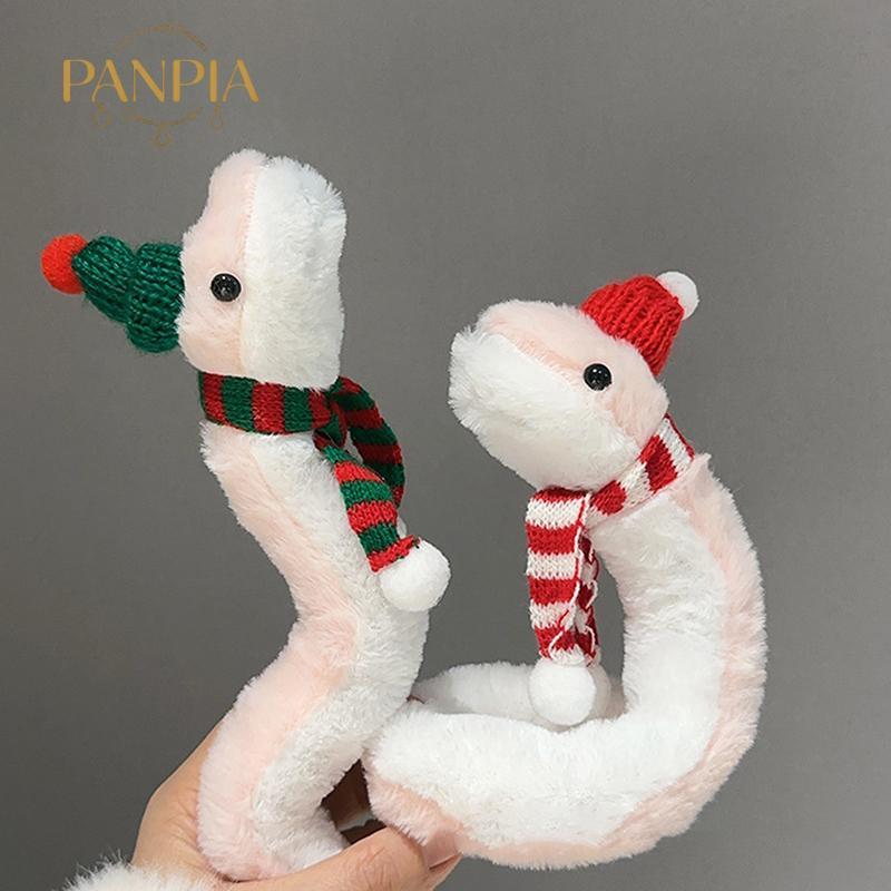 PNPIA- Dễ Thương Sáng Tạo Rắn Sang Trọng Đồ Chơi Hoạt Hình Nhỏ Hồng Rắn Mềm Nhồi Bông Búp Bê Dây Đeo Tay Phòng Trang Trí Năm Mới Linh Vật Trang Trí Quà Tặng