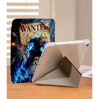 Ốp Lưng ONE PIECE cho iPad Air4/5/6/7/8 Pro 11 Y-fold Luffy Gear 5 Một miếng iPad A16 Gen 12 11 10 9 8 7 6 5 Mini6/7