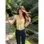 Khăn choàng cổ hai mảnh giả màu vàng Dopamine Thiết kế hàng đầu giảm tuổi thông thường phù hợp cho mọi trận đấu Khăn choàng cổ hải quân dệt kim