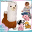 < Pluscloth > Đồ chơi sang trọng bằng điện cho trẻ em - Robot đi bộ Voi Cừu Alpaca Panda Plushie cho trẻ mới biết đi Đồ chơi mô phỏng giáo dục Hoàn hảo cho trẻ em Đông Nam Đồ chơi gấu trúc đi bộ