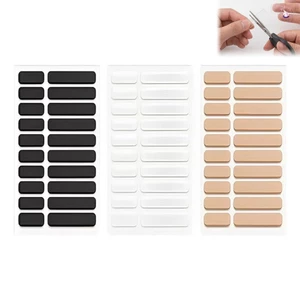 60 Chiếc Vòng Silicon Kích Thước Điều Chỉnh Miếng Lót Tự Dính Viền Cho Nhẫn Rời