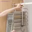Móc treo quần ma thuật gấp 5 / 9 lớp Quần áo tiết kiệm không gian bằng thép không gỉ Ra sắp xếp cho tủ quần áo Quần jean Khăn quàng cổ MỚI
