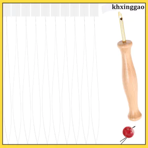 May Threaders Dụng cụ trang sức màu trắng tay khxinggao