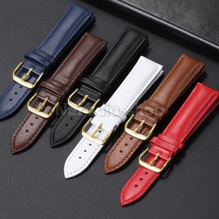 Dây đeo đồng hồ da thật 12-24mm Dây đeo đồng hồ da bò mềm dành cho nam nữ Vòng đeo tay kinh doanh